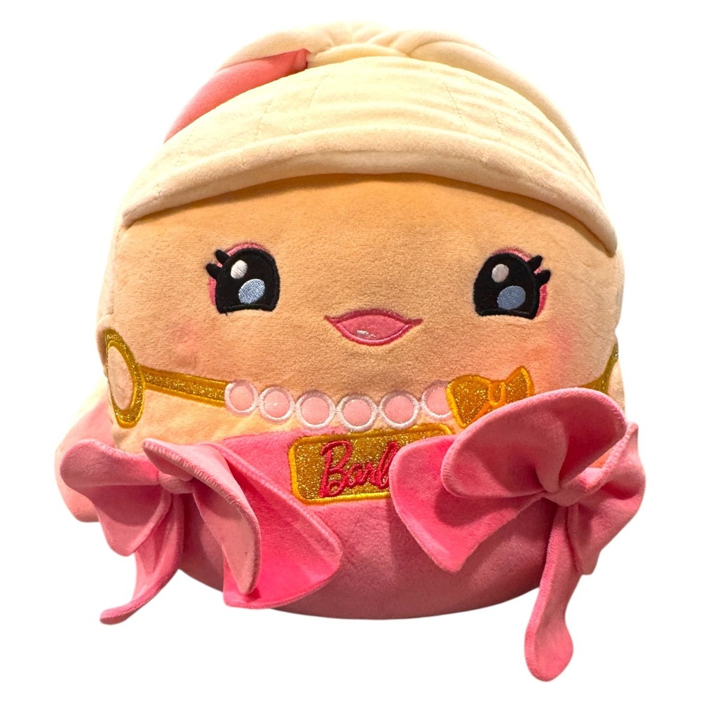 Barbie Squishmallow Plush Toy‎ 12 Inch Pink Blonde Doll Collectible